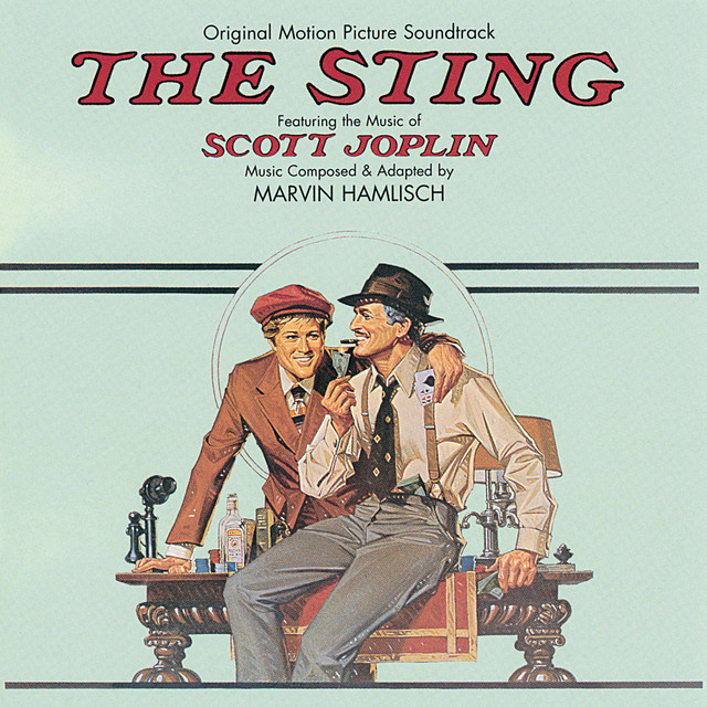 Marvin Hamlisch on piano - The Entertainer
