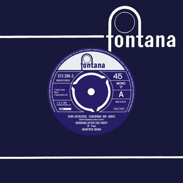 Manfred Mann - Semi-detached Suburban Mr. James